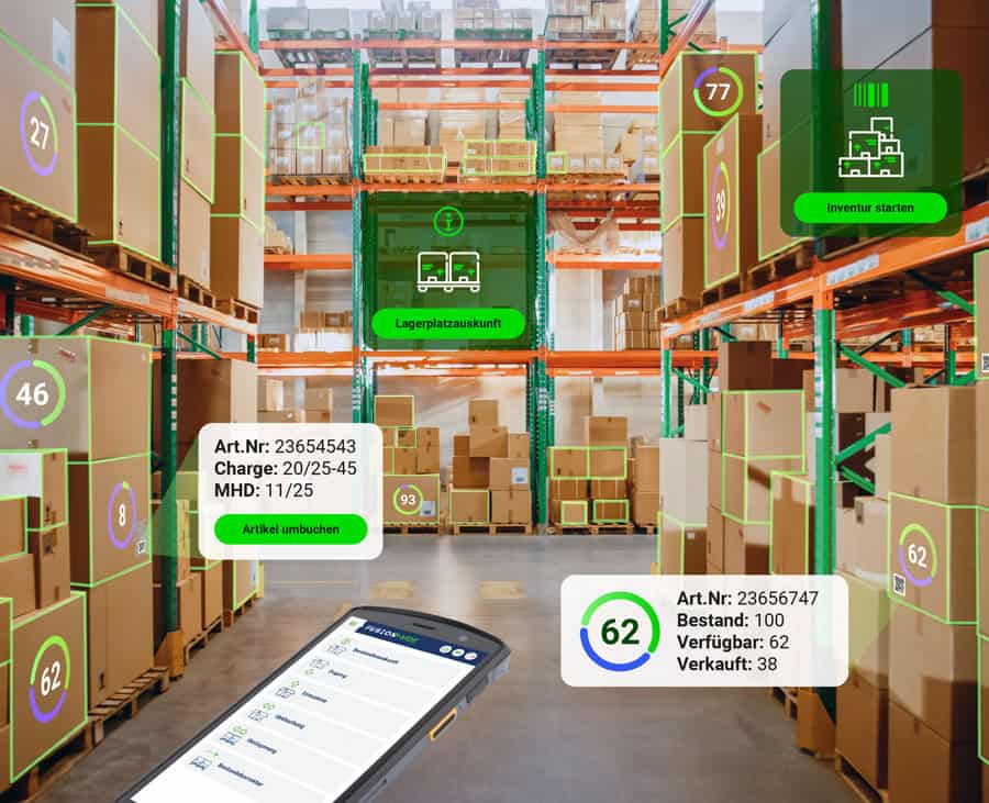 MDE-Sage100 Mobile Datenerfassung für die Sage 100